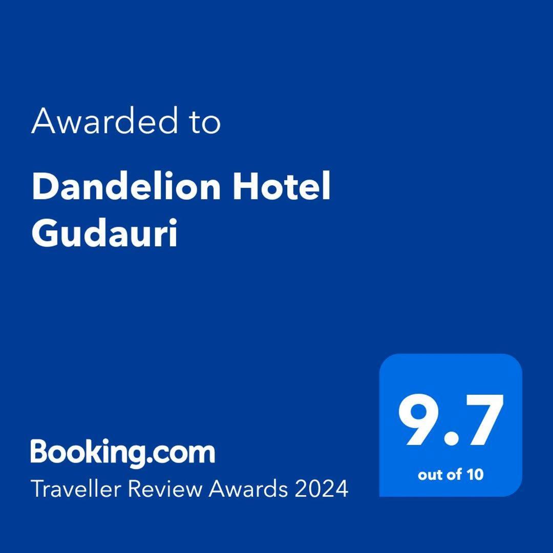 Dandelion Hotel Gudauri Ganisi Екстериор снимка